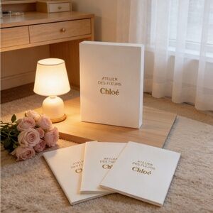 Chole Atelier Des Fleurs Notebook - 3 pieces